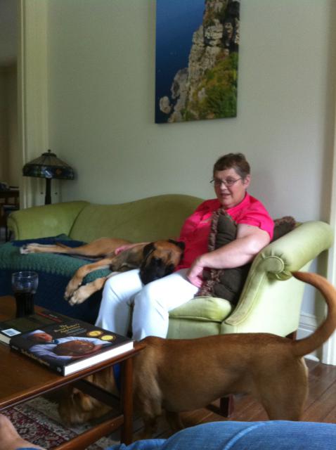 Mom and Maggie