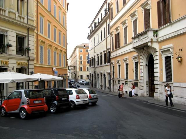 002-street in rome